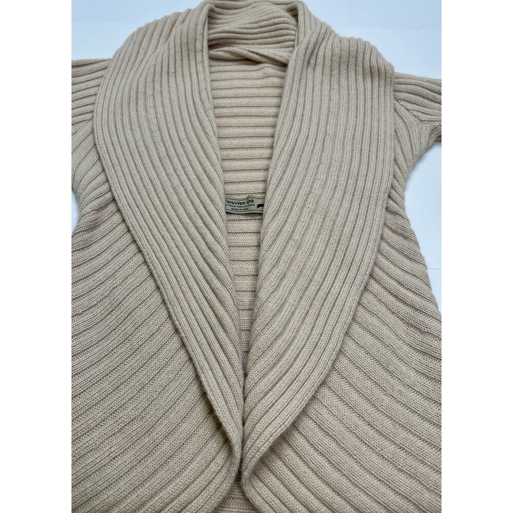 Peruvian Link Alpaca Collection Open Front Cardig… - image 4